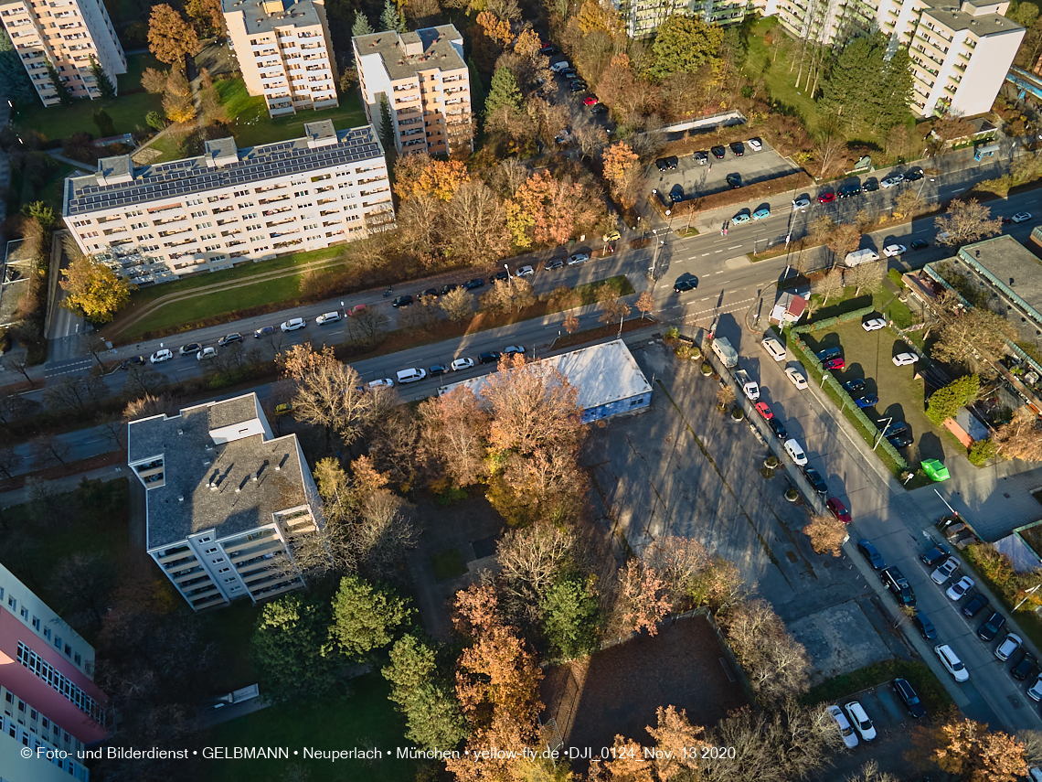 13.11.2020 - der Ostpark mit See und Biergarten in Neuperlach